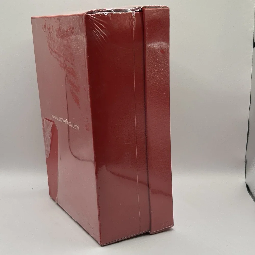Marquis by Waterford Finial Ornaments Set of 2 • Iridescent Glass • New in Box